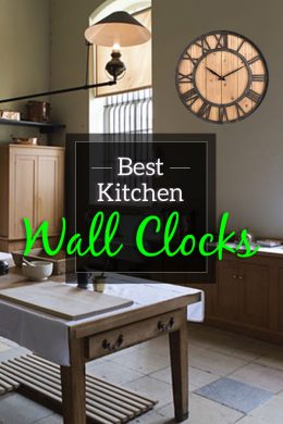 best kitchen wall clocks
