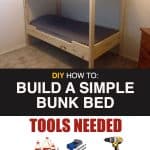 how to create a simple bunk bed
